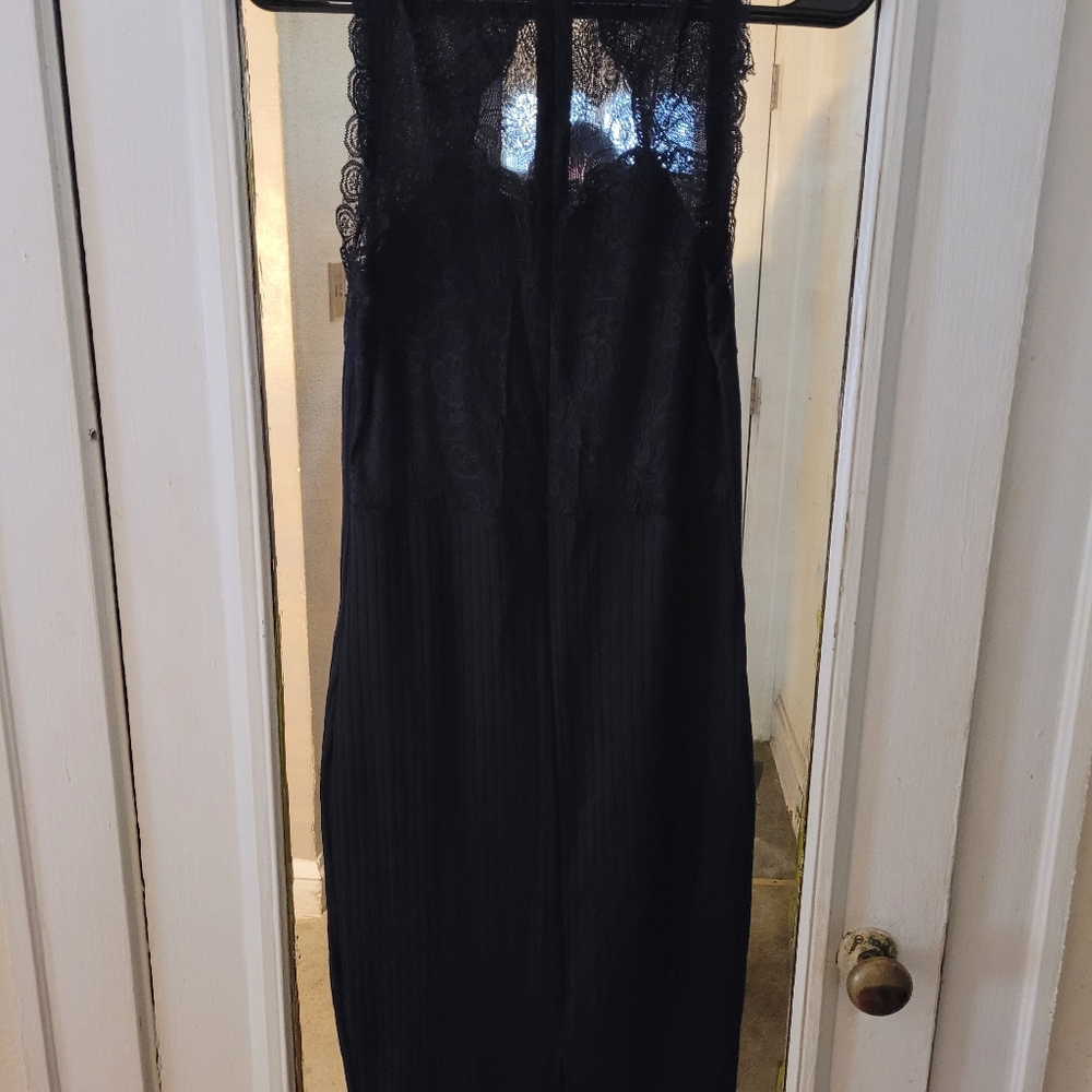 Shinestar long body con dress